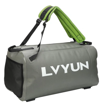 Gray TPU waterproof duffel bag Gray TPU waterproof duffel bag