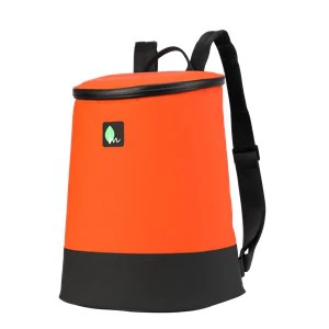 Orange double shoulder strap cooler bag Orange double shoulder strap cooler bag