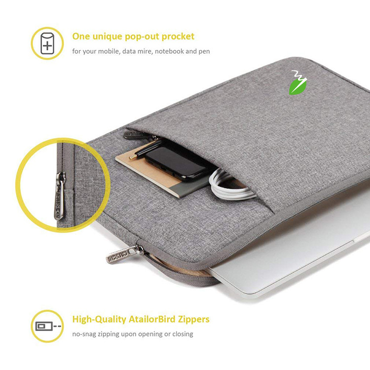 Gray laptop bag Gray laptop bag