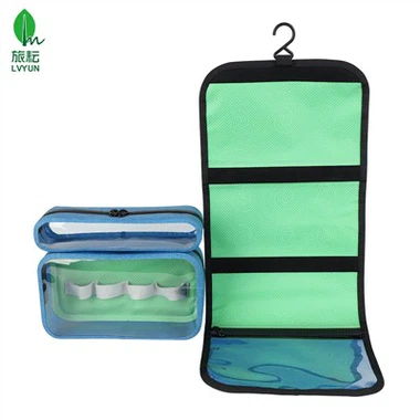 Ladies Blue Waterproof Toiletry Bag