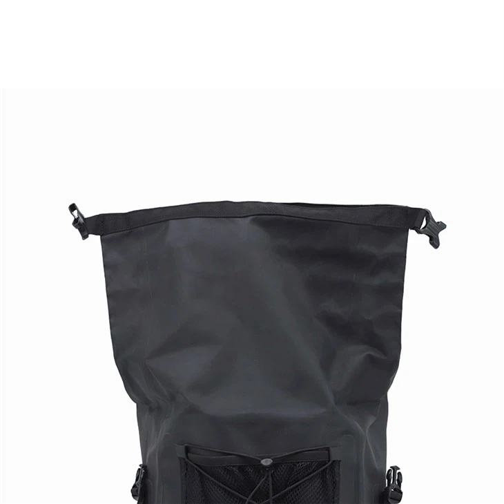 Expandable roll top backpack