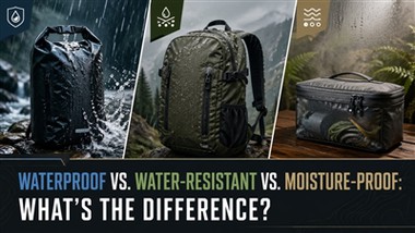 Waterproof vs. Water-Resistant vs. Moisture-Proof: What's the Difference?