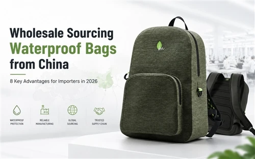What are the advantages of wholesale sourcing waterproof bags from China?