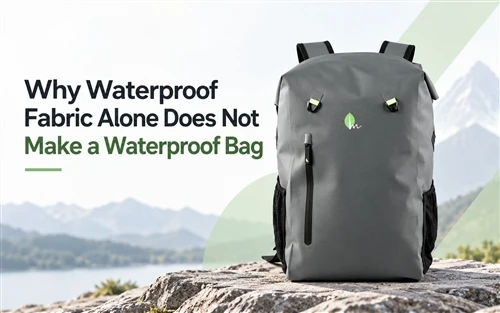 Why Waterproof Fabric Alone Does Not Make a Waterproof Bag