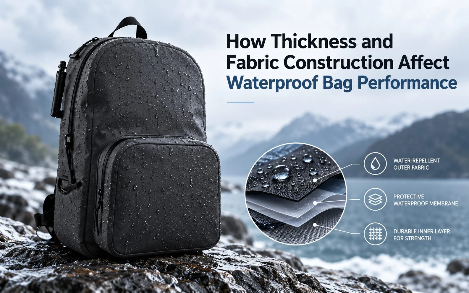 How Thickness and Fabric Construction Affect Waterproof Bag Performance How Thickness and Fabric Construction Affect Waterproof Bag Performance
