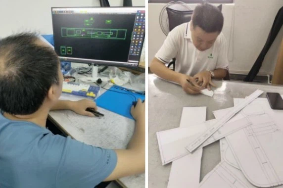 Customize Waterproof Bags Step 3 – Pattern Making Customize Waterproof Bags Step 3 – Pattern Making