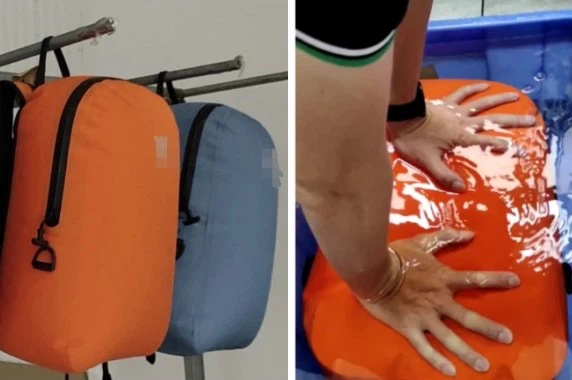 Waterproof bag waterproof testing Waterproof bag waterproof testing