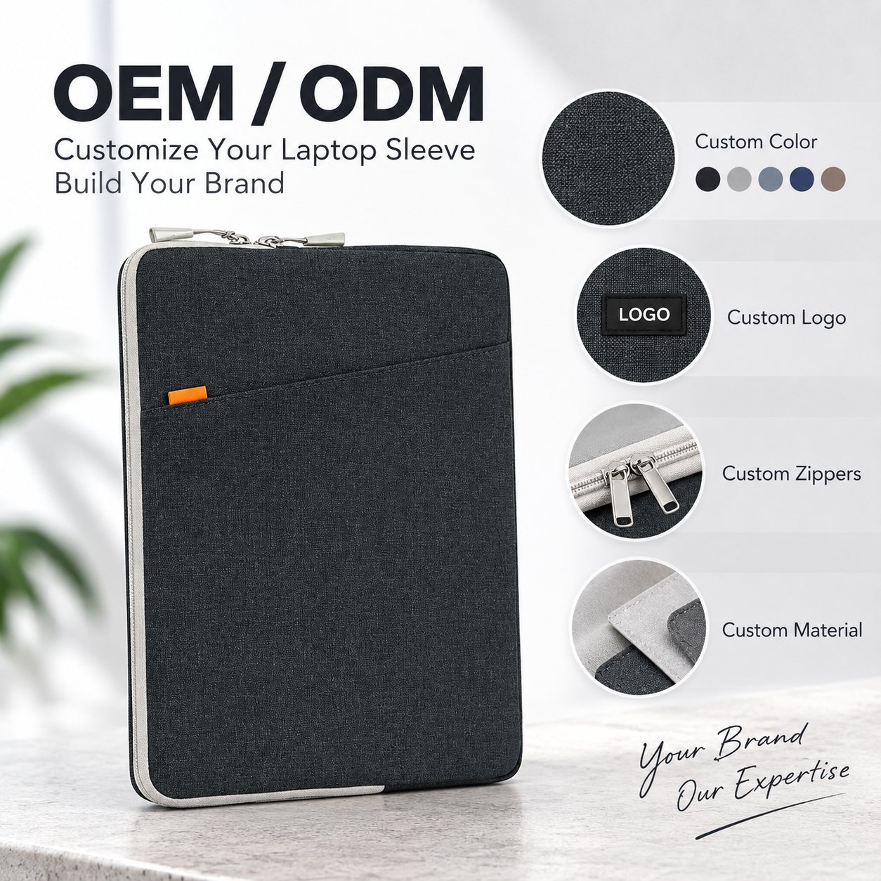 custom 17 inch laptop sleeve with OEM ODM color, logo, zipper and material options custom 17 inch laptop sleeve with OEM ODM color, logo, zipper and material options